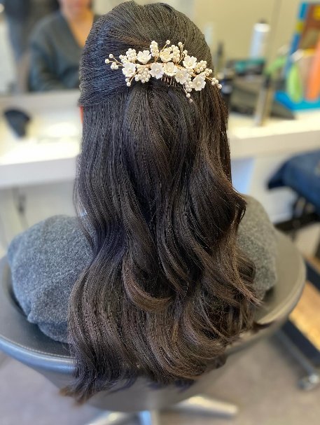 Coiffure mariée — Réalisation Divinaura Coiffure Épinal
